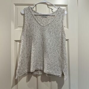Paper Crane Cream Knit Tank Top